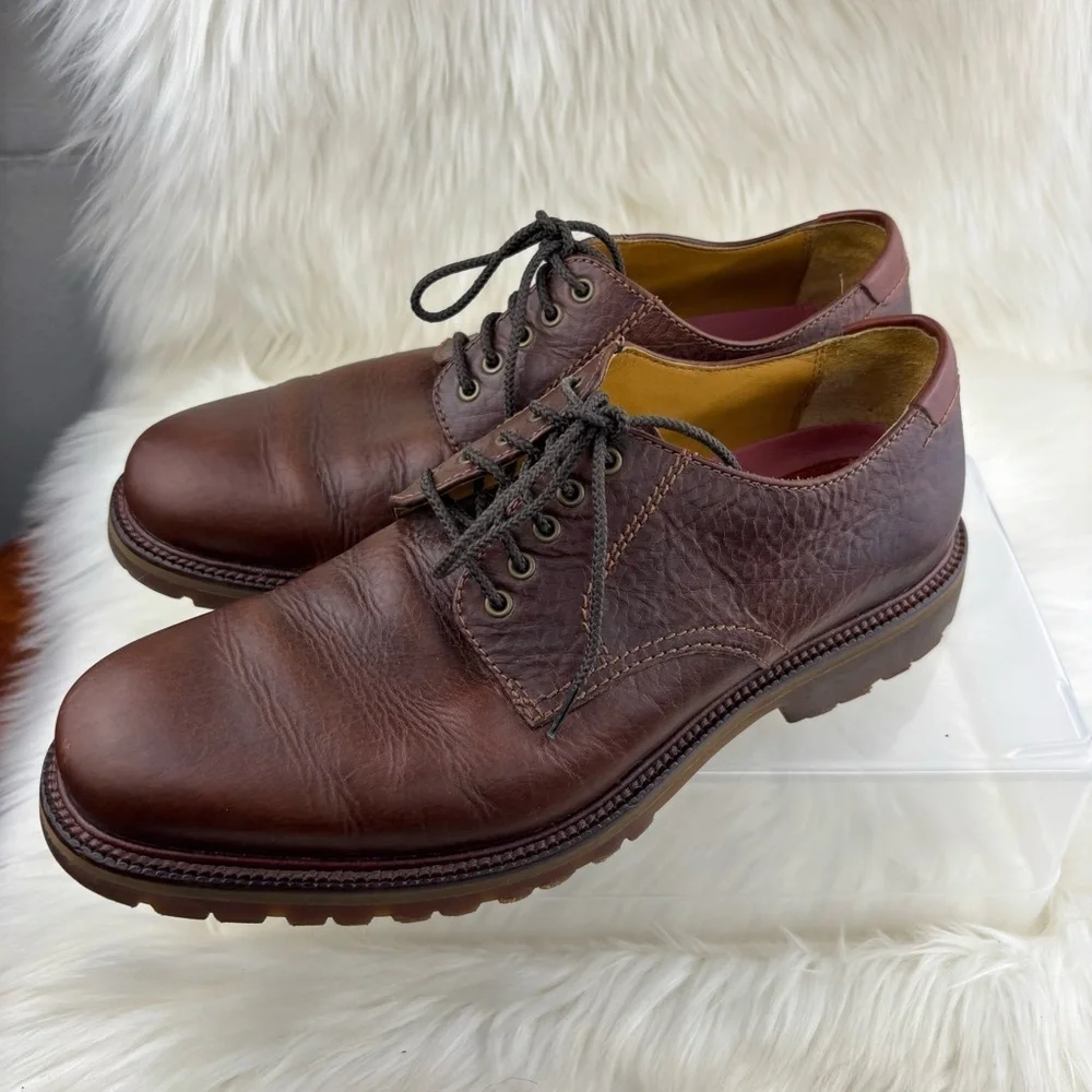TRASK BISON LEATHERS CASUAL MAN SHOES Size 9.5